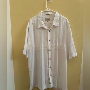 Quiksilver Men's Tahiti Palms 4 Button Up Floral Collared Shirt